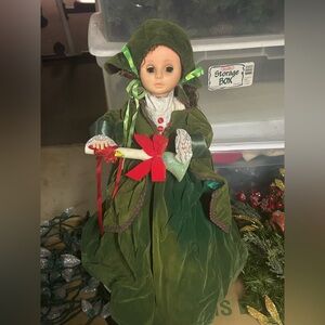Christmas moving doll